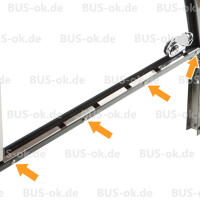T1 Schraubensatz für Führungsschiene Schiebefenste