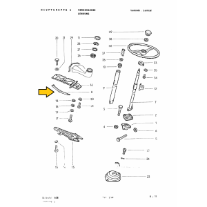 Type2 Bay support for steering column 211415551