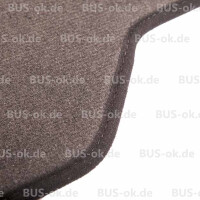 Tapijt zwart voetenruimte T2a 67 - 72 3