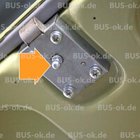 T1 Hutmutter für den Heckklappegriff 3.55 - 7.63 Vergln