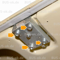 Type2 split screw for rear hatch lock 3.55 - 7.63 OEM partnr