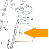 T2 Isolierring für Lenkrohr BUS-ok Exklusiv Verglnr. 21