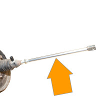 type2 bay operating rod between brake pedal and brake booste