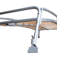 VW T25 s/s roof rack with solid beech slats 0,6m 3