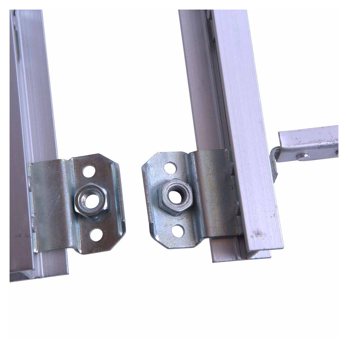 VW T2 Fixed Quarter Light Bar and DFrame Pair Anodised Aluminium, 140,50