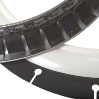 T1 T2 T3 Whitewalls voor 14" velgen incl. RVS Velgsierr