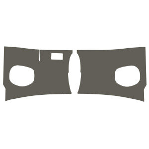 T1 Vorderwand Verkleidung Kick Panels Paar Verglnr....
