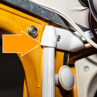 T2 Halter Kappe für Dachrahmen und  Schloßsä