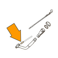 T2 T3 slang voor oliepeilstok 1,7 - 2,0 L 021119245 TOP! 4