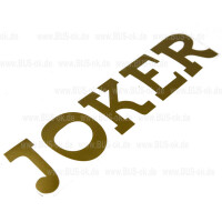 T3 sticker Joker (nieuw) gold gallery