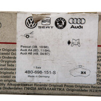 Audi A4 A6 VW Passat Bremsbeläge NEU/OVP Verglnr. 4B069