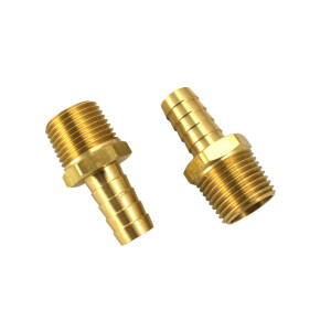 Type2 split bay Brass hose barb, male (Per Pair)