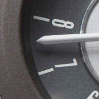 T2a Uhr Einsatz für Instrumententafel Originaldesign Ve