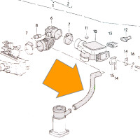 T3 slang carterontluchting orig. VW, N90072501 3