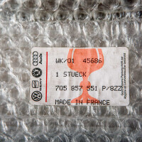 T4 zonneklep link grijs orig.VW 705857551P 8ZZ 3