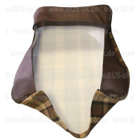 T2 Westfalia Sitzbezug Stecksitz Beifahrersitz Braun-Beige 2