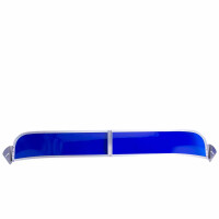 Perspex sunvisor blue 3