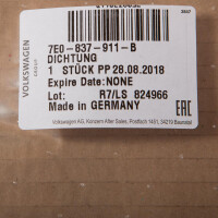T5 T6 deurrubber links, orig. VW 7E0837911B 3