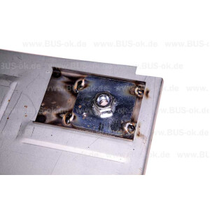 Type2 Split Seat Belt Repair Panel left -7.66. 211801325