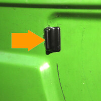 Type25 Sliding door handle rubber stop, TOP,  OEM partnr. 25