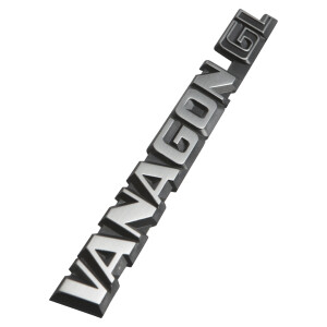 T3 Vanagon GL embleem zilver/chroom orig.VW 255853689P