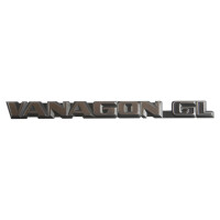 T3 Vanagon GL embleem zilver/chroom orig gallery