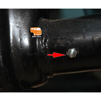 Split and Bay grease nipple front beam OE nr. N185112 3
