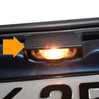 Type25 housing number plate light OEM partnr. 251-943-139 Ex