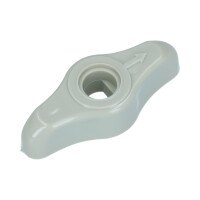 Type2 Split OVERHEAD FRESH AIR DISTRIBUTION KNOB silver...