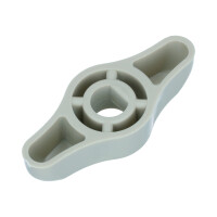 T1 Griff für Luftverteilerklappe Silberbeige 3.55 - 7.6