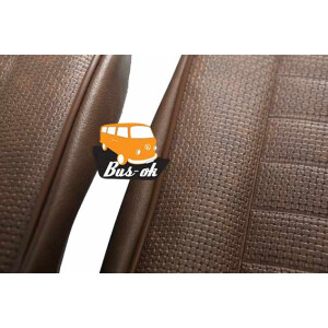 Type2 bay seat cover set vinyl 08/73-07/79 3/4 Middle...