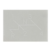Type2 bay sticker for ashtray gear shift gallery
