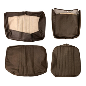 Type2 bay seat upholstery 08/1968-07/1973 brown 1/2 and...