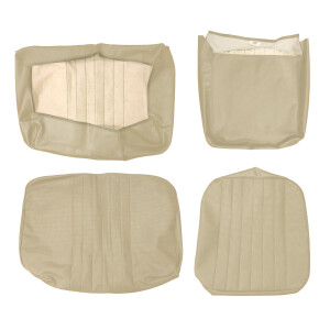 Type2 bay seat upholstery 08/1968-07/1973 beige 1/2 and...