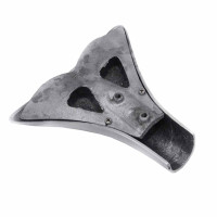 T1 Auspuffblende "Shark Tail" Aluminium poliert 2