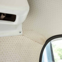 Type2 early bay window Headliner perforated vinyl with slidi