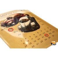 Kalender met magneten VW-Kever groot 2