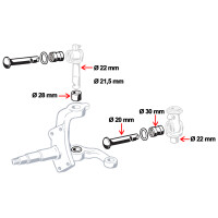 T1 bundbolzen set 3/50»7/63 211498041 2