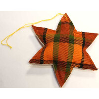 Weihnachtsstern Westfalia-Style orange Stern 3