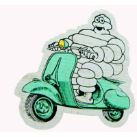 Sticker "Bibendum op Vespa" gallery