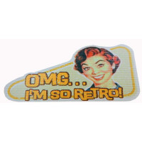 Sticker "Oh my god, im so retro&quo gallery