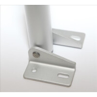 T2 Tischbein Aluminium ausklappbar 25,2 cm/ 46cm 3