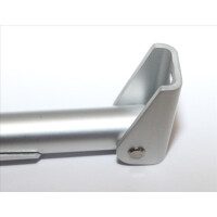 T2 Tischbein Aluminium ausklappbar 25,2 cm/ 46cm 4