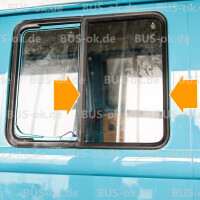 T2 Doppelkabine Dichtung für Seitenscheibe1/2  fest Ver