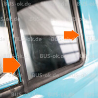 T2 Doppelkabine Dichtung für Seitenscheibe1/2  fest Ver