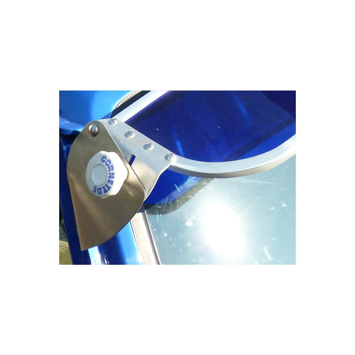 T25 Sun visor blue, 378,50