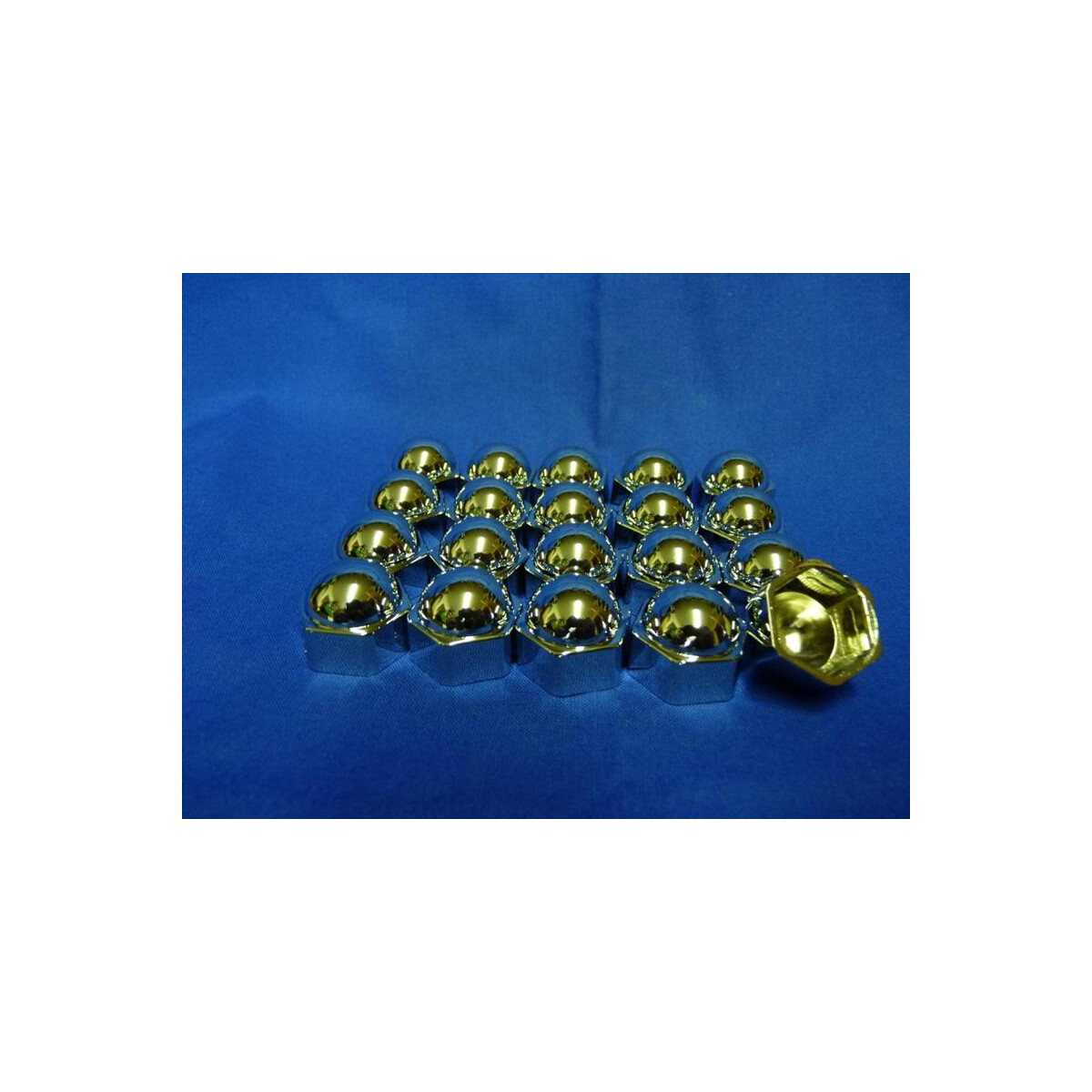 Lug nut cover caps chrom 20 pcs, 18,50