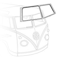 T1 Reparaturblech Frontscheibenrahmen Komplett 2