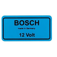Sticker 12V blauw gallery