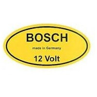 Sticker 12V geel gallery